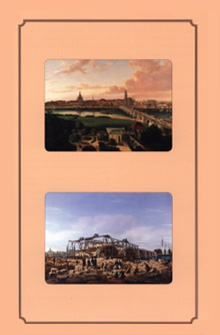 Stadtplan von Dresden 1868/Vorderseite Umschlag