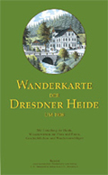 Wanderkarte der Dresdner Heide um 1908